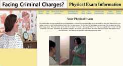 Desktop Screenshot of physicalexam.info